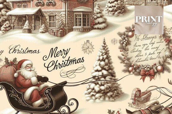 Download Nostalgic Holiday Pattern - Nostalgic holiday Collection